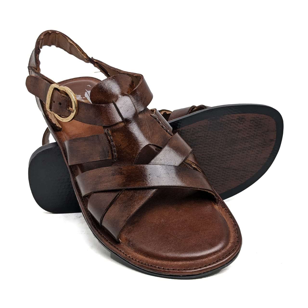 Brown Handmade Sandal PS-9741