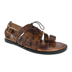 Brown Handmade Sandal PS-9431